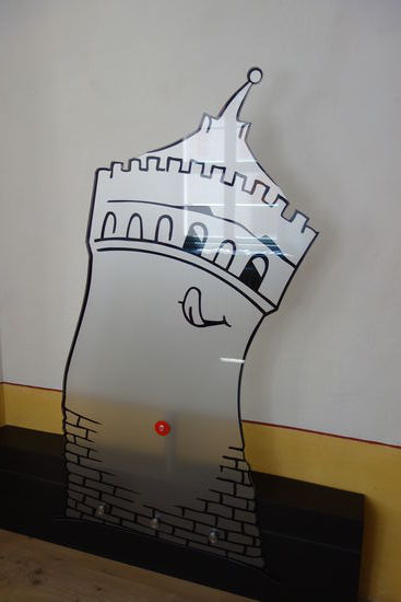 Anforderungsknopf der Kinderführung