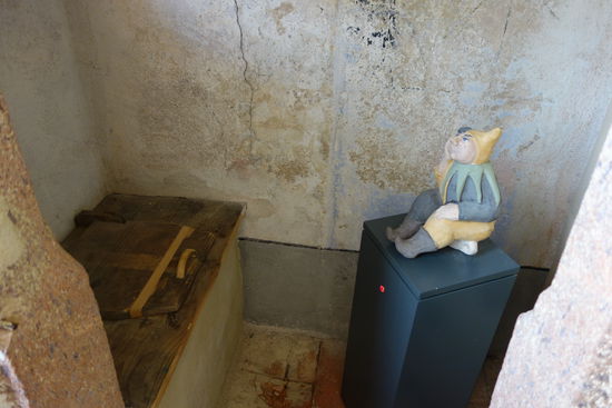 Hans, der Schlossclown - hier erklärt er ein Abort