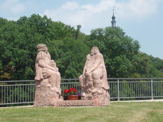 an der Mulde-Brücke vor Wechselburg