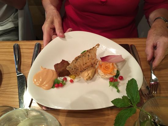 Brigitte: Trio von der Herm Crab (Mousse, Krokette und Natur)
