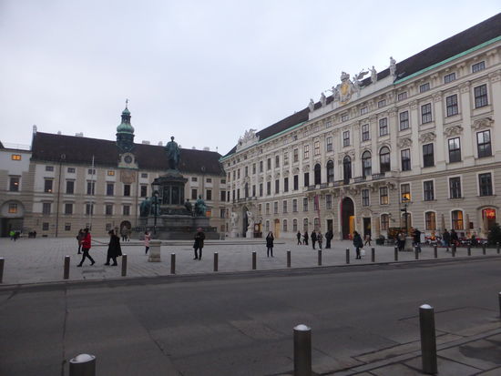 in der Hofburg