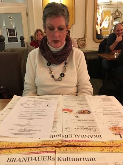 aber die Portionen sind so groß wie die Speisekarte