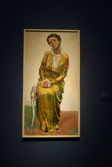 Ferdinan Hodler - Bildnis Emma Schmidt-Müller - 1915
Öl auf Leinwand