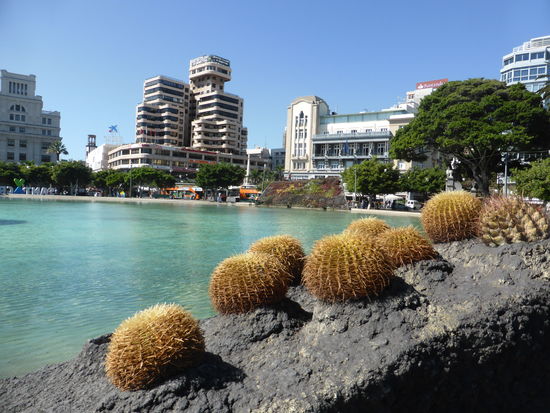 nach Westen blickt man bereits auf die sich anschließende Plaza de Candelaria