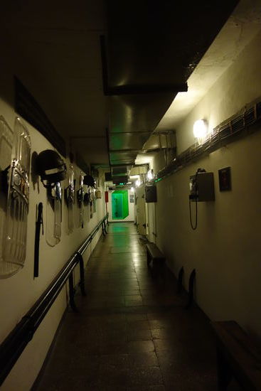 das Innere eines Bunker - in jedem Land gleichartig