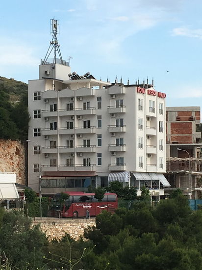unser Hotel an der Butrint-Straße