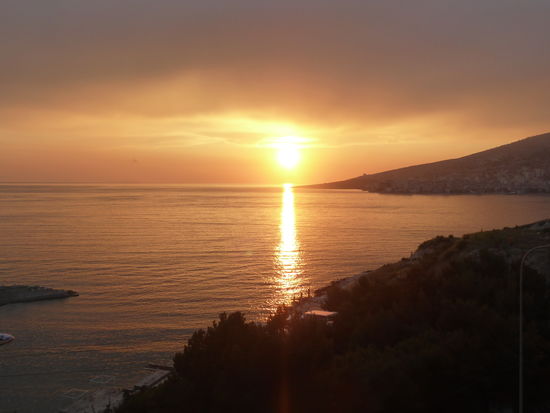 karibischer Sonnenuntergang