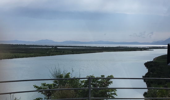 der Vivar-Kanal verbindet den Butrint-See mit dem ionischen Meer