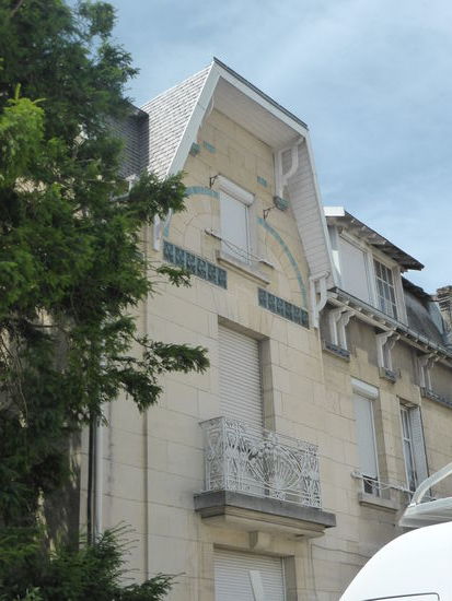 rue de l'Arquebuse nr. 1bis - Balkongitter von Hector Guimard