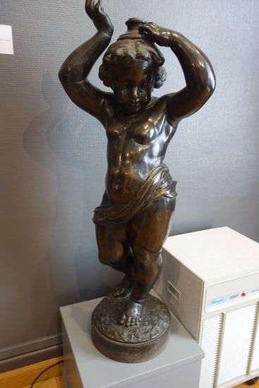 le Putto - 19./20. Jh. - Eisenguß