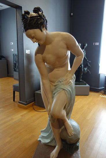 Venus au Bain - Christophe Gabriel Allegrain  - Fonderie du Val d'Osne - Eisenguß - 19./20.Jh.