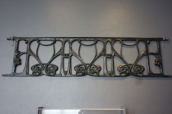 Balkonelement - Hector Guimard - Eisenguß - Fonderie de St Dizier - 1907