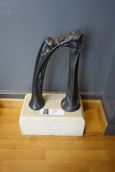 Chasse-roue - Hector Guimard - Eisenguß - Fonderie de St Dizier - 1907