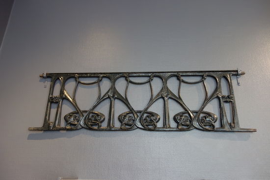 Balkonelement - - Hector Guimard - Eisenguß - Fonderie de St Dizier - 1907