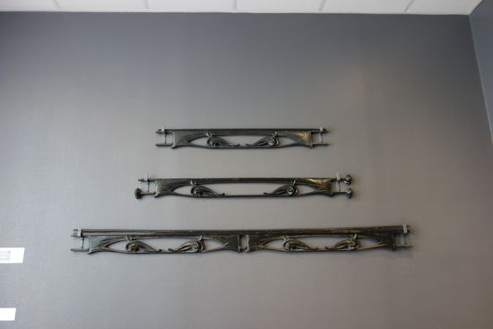 Fensterquerträger - Hector Guimard - Eisenguß - Fonderie de St Dizier - 1907