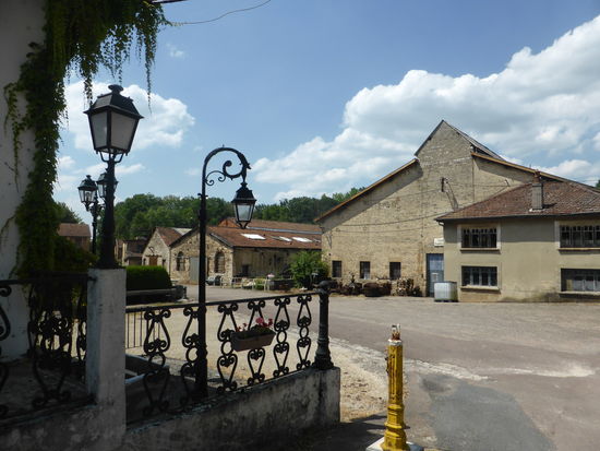 Blick in den Hof der Gießerei