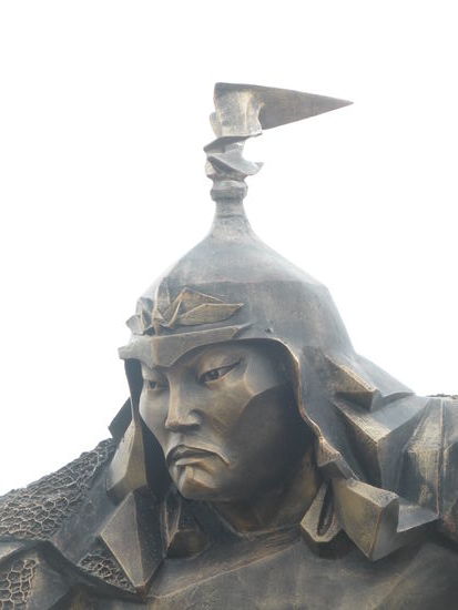 wenigstens die grimmigen Gesichter sind fotogen