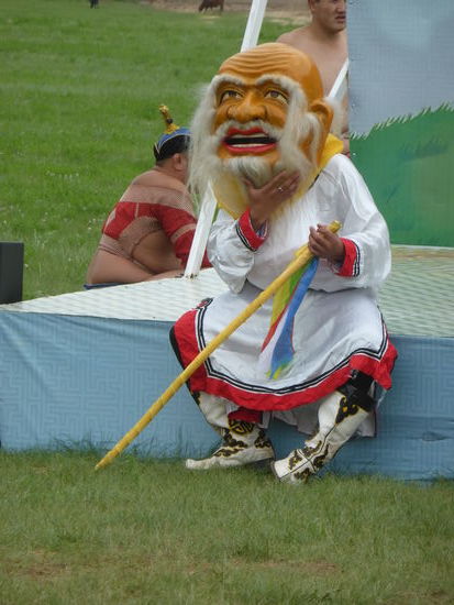 wie in jeder Show weltweit: ein Clown muß dabei sein!