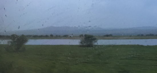 morgens um 5.00 Uhr sieht es noch sehr trist aus