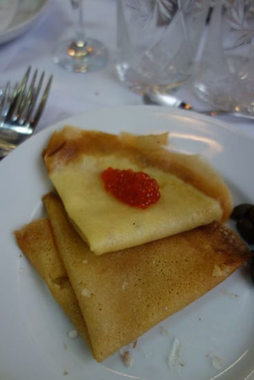 Blinis mit Kaviar