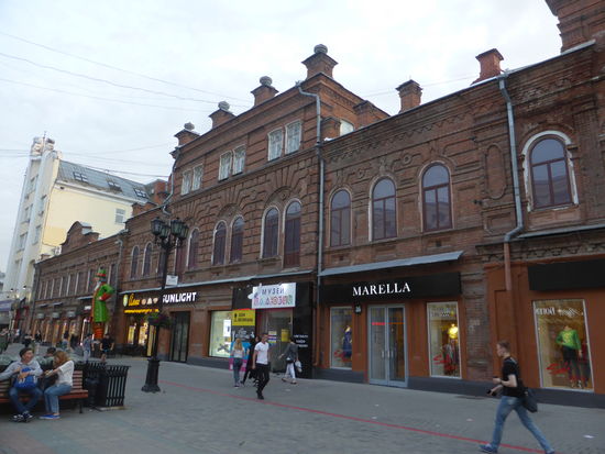 Handelshaus von Agafurov - gegründet 1883 - das Haus seines Bruders war die prominenteste Handelsfirma der Stadt vor der Revolution