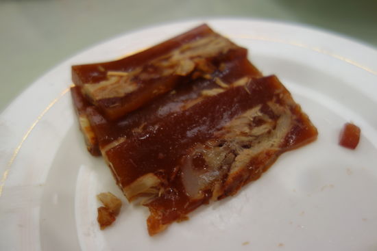 geliertes Entenfleisch