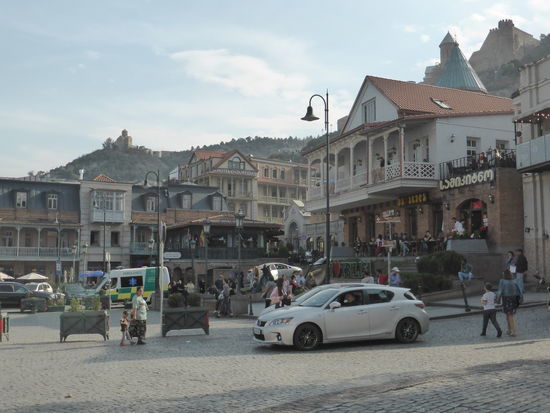 zentraler Maidan-Platz - oder auch Gorgassali-Platz, bennant nach Stadtgründer Wachtang Gorgassali