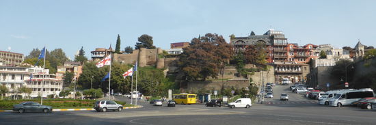 Kreisverkehr auf dem Europa-Platz