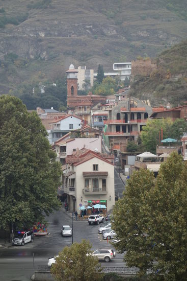 Blick zum Bäderviertel