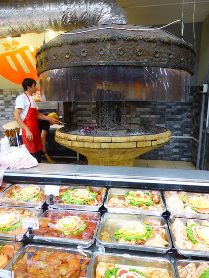 die Auswahl ist riesig - wie in einem französischen Supermarché