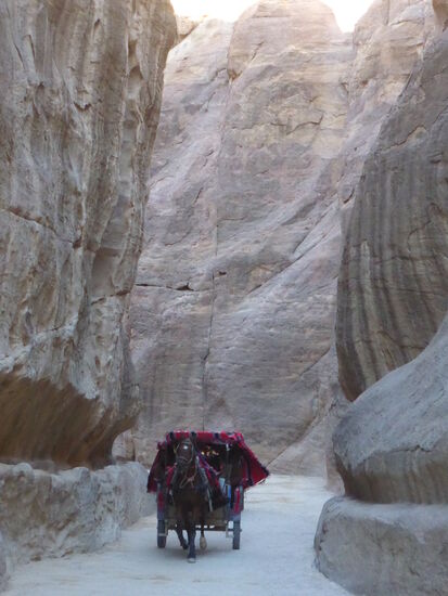 für Fußgänger etas störned - die doch rasanten Pferdekutschen