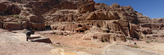 Westhang des Äußeren Siq