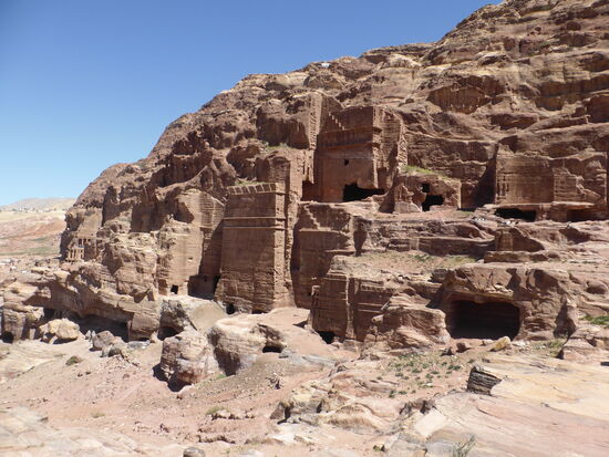 Blick von Süden auf die Westwand