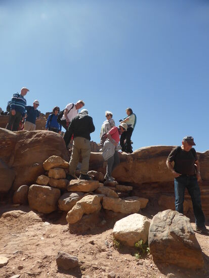 aber dann geht es abwärts zu den Königsgräbern