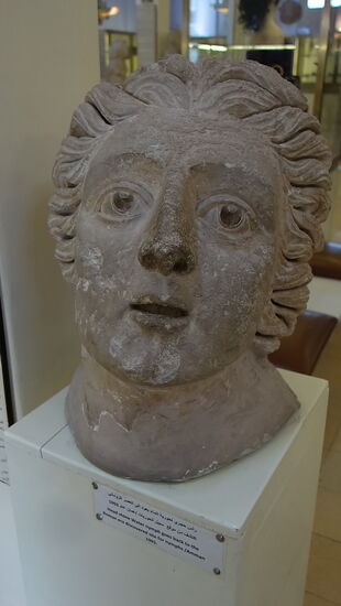 Kopf einer Wassernymphe - römische Zeit (63 v.Chr. - 324 n. Chr.)