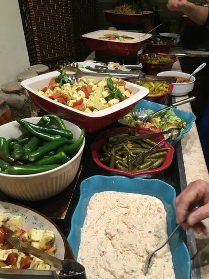 Vorspeisenbuffet  - reichhaltig wie immer