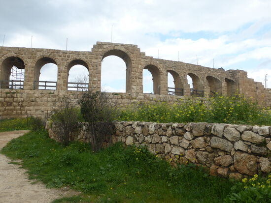 Abschlußmauer des Hyppodroms