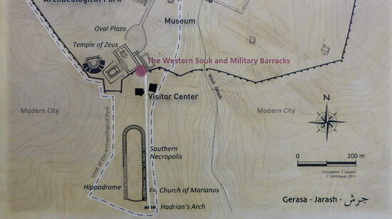 Unsere Besichtigungspunkte im Süden der Stadt