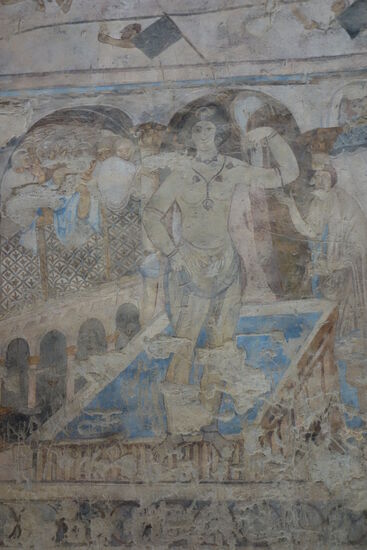 das bekannteste - weil obzönste - Bild - die Schöne entsteigt dem Bad