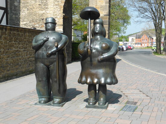Skulptur von Fernando Botero aus Kolumbien
