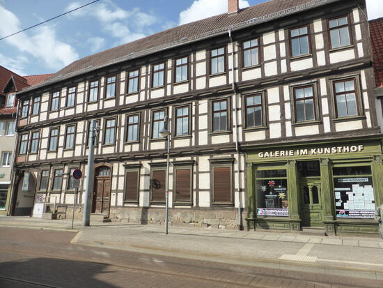 Gröperstr. 48 - stattliches Bürgerhaus Nr. - innen das Schraube-Museum, eine Dependance des Städtischen Museums