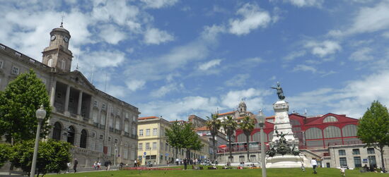Börsenpalast am Garten von Dom Henrique