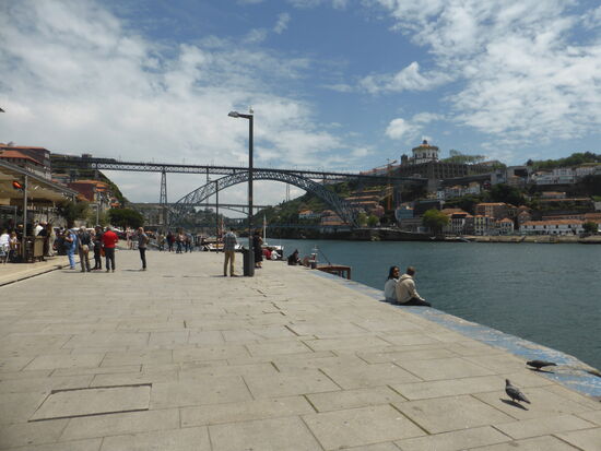 Blick auf die Ponte Luis I