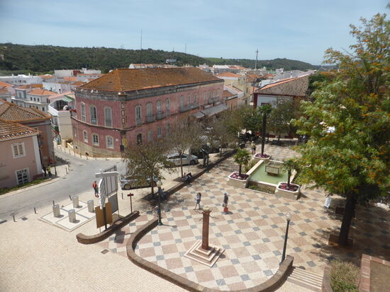Blick auf die Praça do Municipio