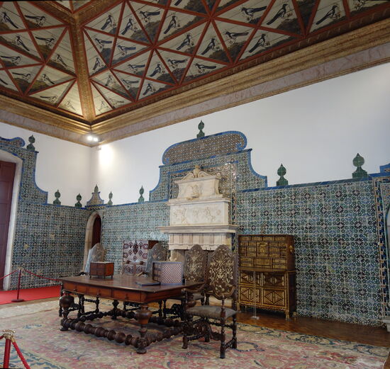 Sala das Pegas - Magpie-Room - Empfangshalle für offizielle Besprechungen