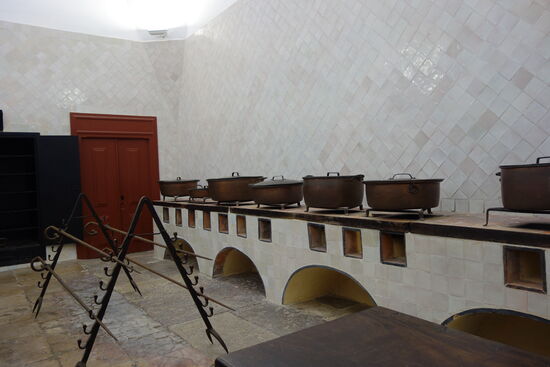 Küche aus dem Mittelalter