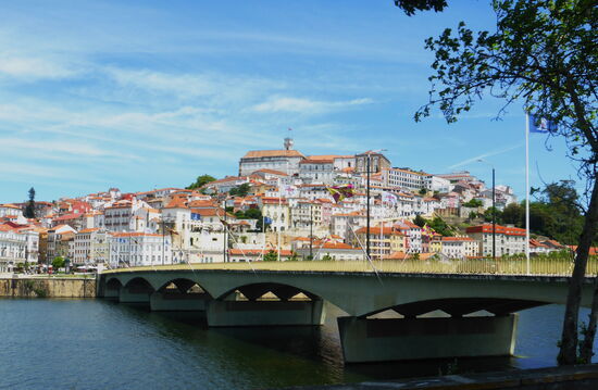Coimbra am Ufer des Mondego