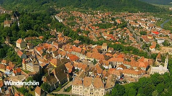 Luftbild aus derr TV-Serie 'Wunderschön'