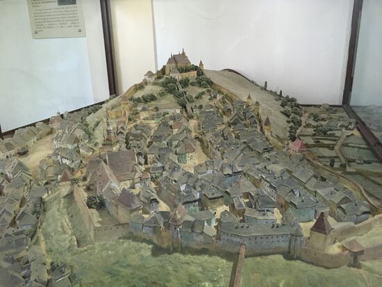 Stadtmodell aus dem historischen Museum im Stundturm