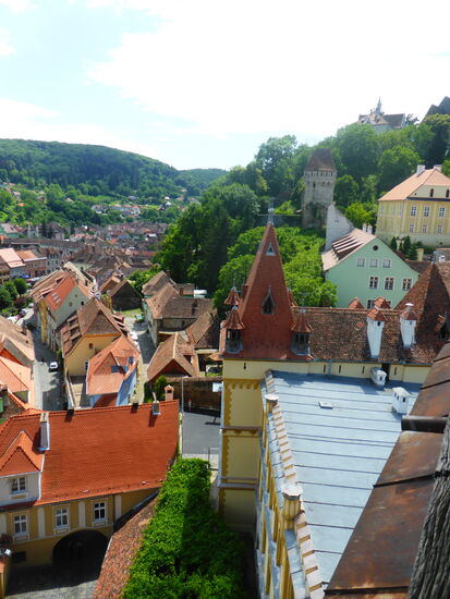 Blick auf die Bergkriche